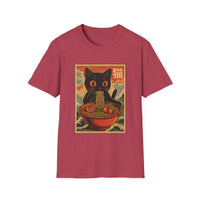 Load image into Gallery viewer, Jap Retro Ramen Cat Tee
