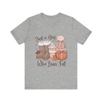 Load image into Gallery viewer, Just a Girl Who Loves Fall Tee
