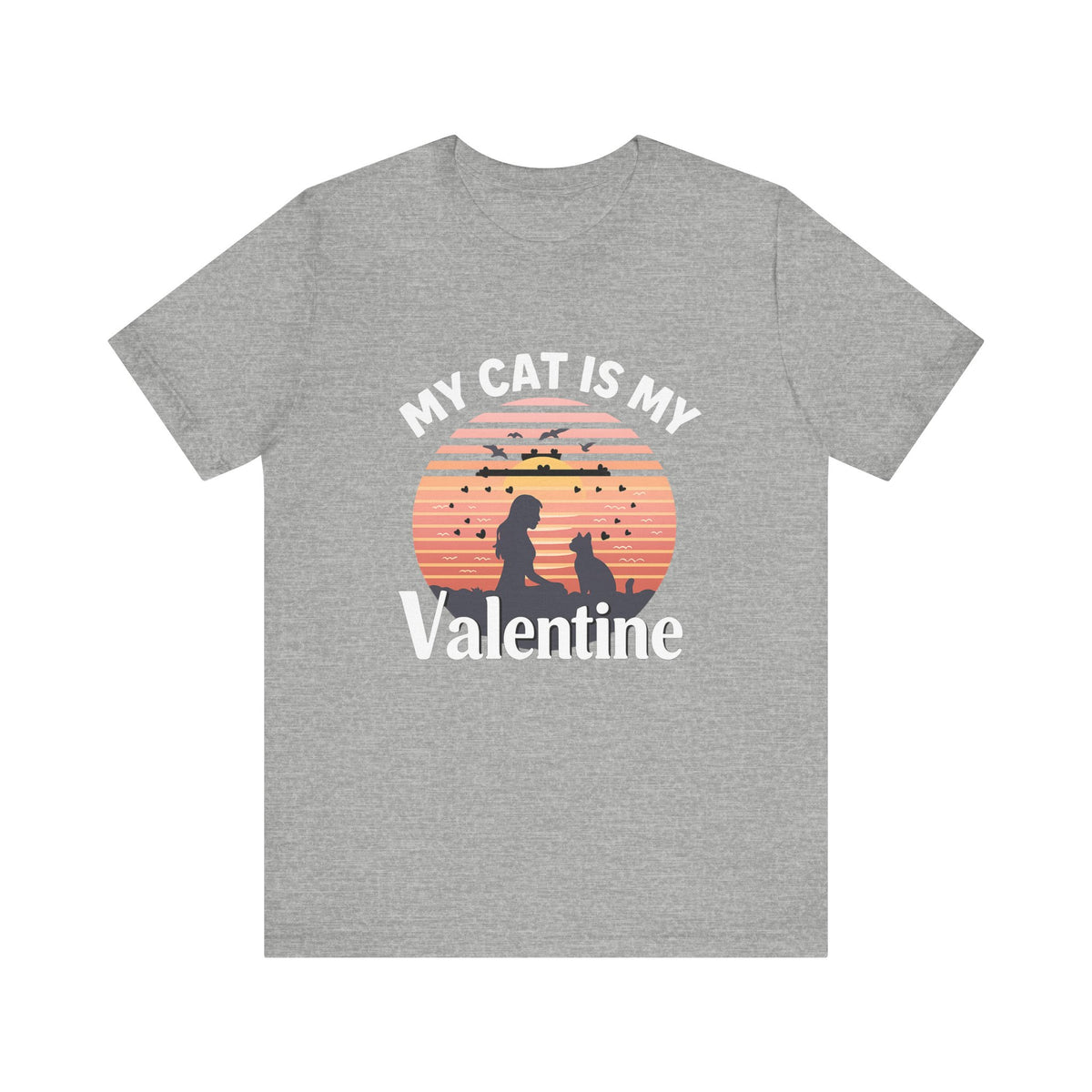 My Cat is My Valentine Tee