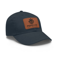 Load image into Gallery viewer, Leather Patch - Pier21.co Coastal Logo Cap