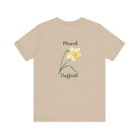 Load image into Gallery viewer, March Daffodil Birth Month Tee
