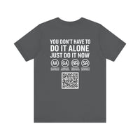 Load image into Gallery viewer, Mental Health Awareness Shirt, Recovery Apparel, GET HONEST, GET HELP, GET FREE from Addiction

