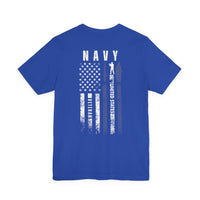 Load image into Gallery viewer, NAVY Veteran Flag T-Shirt – United States Military Tribute Tee
