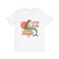 Load image into Gallery viewer, A Little Salty, A Little Sweet Mermaid T-Shirt

