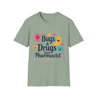 Load image into Gallery viewer, Bugs &amp; Drugs Super Pharmacist Tee
