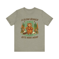 Load image into Gallery viewer, A Clean Beaver Gets More Wood Tee
