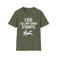 Load image into Gallery viewer, &#39;I Do All My Own Stunts&#39; Tee
