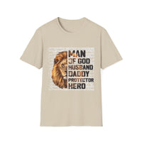 Load image into Gallery viewer, Man of God Tee, Fathers’ Day, Dad Gift
