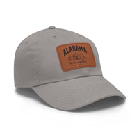 Load image into Gallery viewer, Alabama Heart of Dixie Leather Hat
