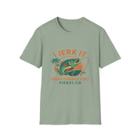 Load image into Gallery viewer, I Jerk It Every Chance I Get, Fishing Humor T-Shirt, Fishing Enthusiast
