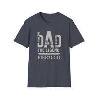 Load image into Gallery viewer, The MAN, The Myth, The Legend Fathers Gift, Dad Tee
