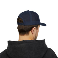 Load image into Gallery viewer, Trucker Cap — PIER &amp; CO Embroidered Logo Snapback