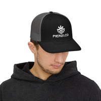 Load image into Gallery viewer, Trucker Cap — Embroidered Pier21.co Coastal Vibes Snapback