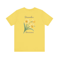 Load image into Gallery viewer, December Narcissus Birth Month Tee
