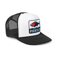 Load image into Gallery viewer, Pier 21 Electric Tuna Trucker Cap
