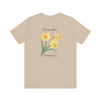 Load image into Gallery viewer, December Narcissus Birth Month Tee

