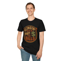 Load image into Gallery viewer, Slingin Pills to Pay The Bills, Distressed Tee
