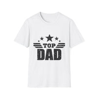 Load image into Gallery viewer, Top Dads Unisex Tee - Top Gun Theme T-Shirt
