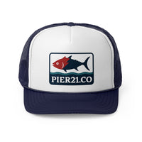 Load image into Gallery viewer, Pier 21 Electric Tuna Trucker Cap
