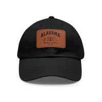 Load image into Gallery viewer, Alabama Heart of Dixie Leather Hat

