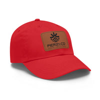 Load image into Gallery viewer, Leather Patch - Pier21.co Coastal Logo Cap
