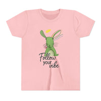 Load image into Gallery viewer, Follow Your Vibe Bunny Youth Tee
