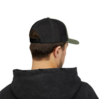 Load image into Gallery viewer, Trucker Cap — PIER &amp; CO Embroidered Logo Snapback