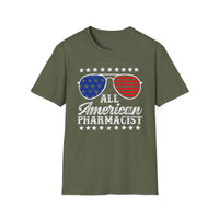 Load image into Gallery viewer, All American Pharmacist, Patriotic Tee

