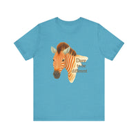 Load image into Gallery viewer, Dare to Be Different Zebra Tee
