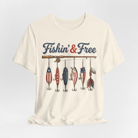 Load image into Gallery viewer, Fishing &amp; Freedom Tee