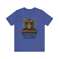 Load image into Gallery viewer, Too Wild To Care Tiger Tee
