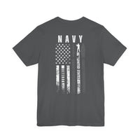 Load image into Gallery viewer, NAVY Veteran Flag T-Shirt – United States Military Tribute Tee
