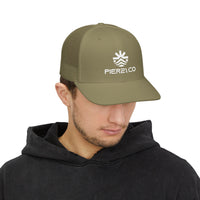 Load image into Gallery viewer, Trucker Cap — Embroidered Pier21.co Coastal Vibes Snapback
