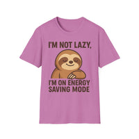 Load image into Gallery viewer, I&#39;m Not Lazy I&#39;m On Energy Saving Mode, Funny Sloth Tee
