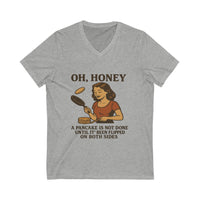Load image into Gallery viewer, Funny Pancake Flip Lover V-Neck Tee,
