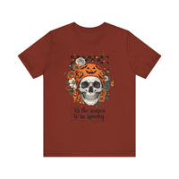 Load image into Gallery viewer, Tis The Season To Be Spooky Skeleton Tee
