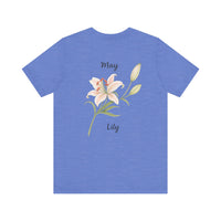 Load image into Gallery viewer, May Lily  Birth Month Tee
