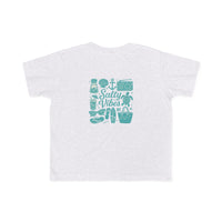Load image into Gallery viewer, Salty Vibes Toddler Summer Tee with Salty Vibes Design, Beachwear, Kid&#39;s Fashion, Vacation Outfit, Playful Gift
