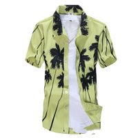 Load image into Gallery viewer, Summer Short-Sleeved Beach Shirt Men
