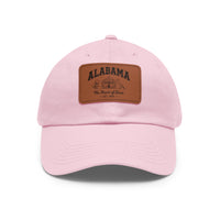 Load image into Gallery viewer, Alabama Heart of Dixie Leather Hat
