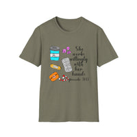 Load image into Gallery viewer, She Works Willingly With Her Hands Tee
