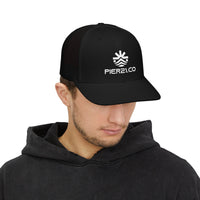Load image into Gallery viewer, Trucker Cap — Embroidered Pier21.co Coastal Vibes Snapback