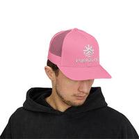 Load image into Gallery viewer, Trucker Cap — PIER &amp; CO Embroidered Logo Snapback