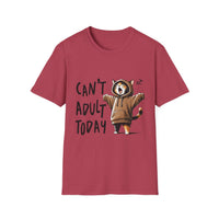 Load image into Gallery viewer, Can&#39;t Adult Today, Funny Gift for Cat Lovers Tee
