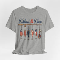 Load image into Gallery viewer, Fishing &amp; Freedom Tee