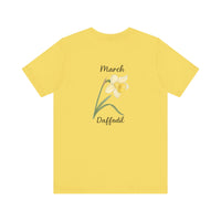 Load image into Gallery viewer, March Daffodil Birth Month Tee
