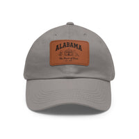 Load image into Gallery viewer, Alabama Heart of Dixie Leather Hat
