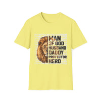 Load image into Gallery viewer, Man of God Tee, Fathers’ Day, Dad Gift
