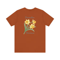 Load image into Gallery viewer, December Narcissus Birth Month Tee
