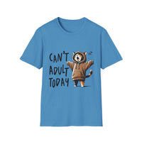 Load image into Gallery viewer, Can&#39;t Adult Today, Funny Gift for Cat Lovers Tee
